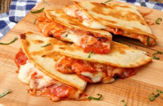 Pizza Quesadillas – Barefeet within the Kitchen