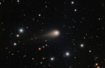 Interstellar Comet 3I/ATLAS Dazzles As It Swoops Behind the Sun