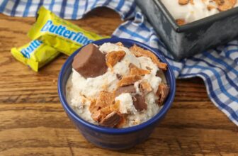 Butterfinger Ice Cream – Barefeet in the Kitchen