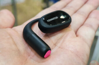 JVCKENWOOD Showcased Updated AI Earbud with Built-in Camera at CEATEC 2025