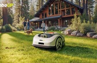 The new RoboUP Raccoon 2 SE promises to be the best-value robot mower for small lawns: Just press play