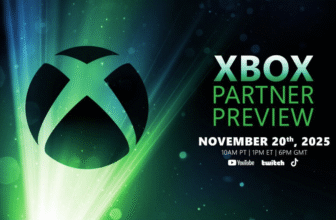 Xbox is hosting a partner showcase on November 20 at 1PM ET