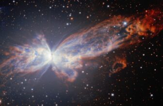 New View of Iconic Butterfly Nebula Is Shockingly Gorgeous