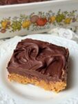 Homemade Lunch Lady Peanut Butter Bars