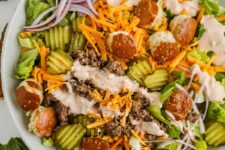 Big Mac Salad (Cheeseburger Salad)