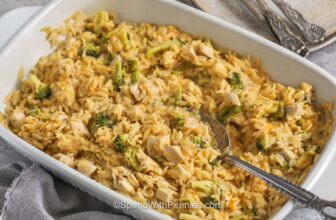 Chicken Orzo Bake (A One Dish Bake!)