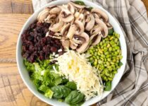 Crunchy Spinach Salad – Barefeet in the Kitchen