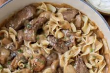 Beef Stroganoff